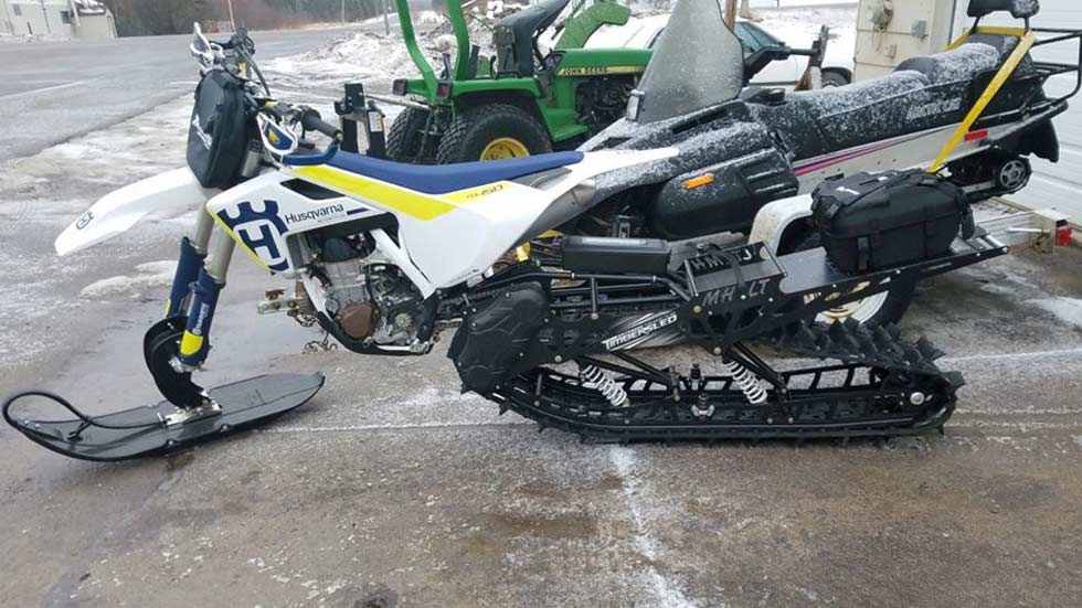 snow bike